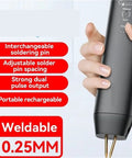 Person holding a Portable Handheld Spot Welder For DIY Projects, Adjustable 11 Power Levels, Compact Welding Machine For Home Use