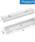 Top Shelf 6 Inch Aluminum Vise Jaws With Snazzy Magnetic Backing And Soft Rubber Pads for gripping tight on pipes, wood, and plastics.