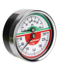 Tridicator Thermo Manometer Pressure Gauge For Gas And Noncorrosive Liquids Two And A Half Inch Dial 0 To 160 Psi And 30 To 250 F