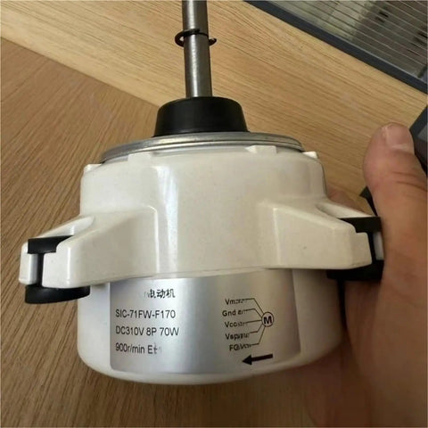 Heavy Duty 70W Brushless DC Motor For External AC Purification And Industrial DIY Projects 310V Compatible Metal Housing