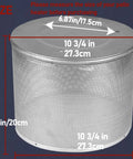Main Burner Net Emitter Screen For Gas Patio Heaters Ten And Three Quarters Inch Diameter Heavy Duty Stainless Steel Safety Net