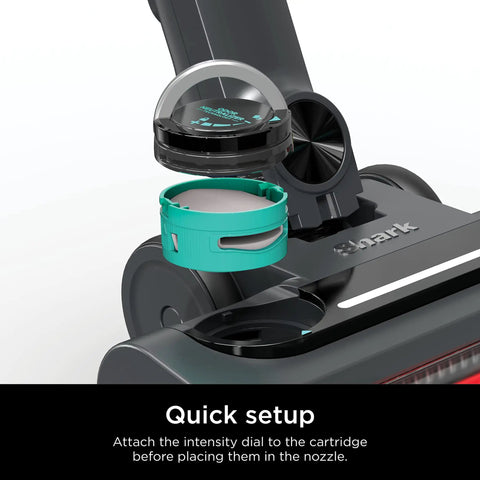 Quick setup for attaching Odor Neutralizer Cartridges Two Pack For Air Purifiers And Vacuum Cleaners With Odor Neutralizer Technology.