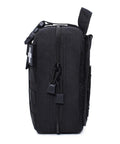 Side view of Molle Pouch Tactical First Aid Bag With Rip Away EMT Medical Organizer 600D Nylon Water Resistant Multipocket Pouch