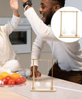Two-Piece Physics Experiment Kit For Students, engaging science tools with floating ball demonstration on kitchen counter