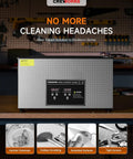 Beast 10L Digital Ultrasonic Cleaning Machine With 240W Power Built In Heater Digital Control Panel And Timer For Cleaning Gun Parts Auto Tools And Heavy Duty Machinery, front view
