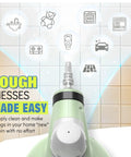 Hella Badass Handheld Steam Cleaner With 3 Bar High Pressure And 11 Piece Chemical Free Kit for versatile household cleaning.