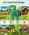 2 In 1 Kids Microscope Camera Handheld Pocket Digital Scope With Autofocus 1000x Magnification And 16x Zoom Dope STEM Toy For Insects Plants Coins Jewelry Stamps Perfect Gift For Curious Kids, dual lens design
