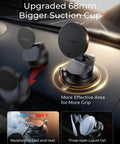 MagSafe Car Mount Charger With 25W Fast Wireless Power For iPhone 17 16 Series And 15 14 13 12 Includes 54W Adapter Vacuum Suction Cup