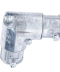 Rock Solid 3/4 Inch EMT Conduit Fitting Inside Corner Pull Elbow 90 Degree Bend with zinc housing for secure mounting.