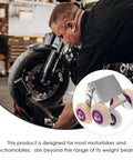 Heavy Duty Vehicle Moving Dolly No Slip Rubber Steel Pro Car Mover Skate For Garage Transport Polycarbonate Wheel Casters Motorcycle shifting in garage