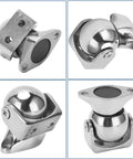 Magnetic Door Stopper For Marine Boats And RVs 316 Stainless Steel Door Catch Magnet Holder For Yacht Accessories