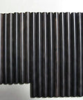 10 Pack 15 Cm Long 1.2 Cm Diameter Purple Sandalwood Dowel Pins For Woodworking And Pen Making laid out in rows
