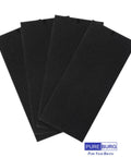 Replacement True HEPA Filter Set For Hamilton Beach TrueAir models 04383 04384 04385 04386 with black activated carbon