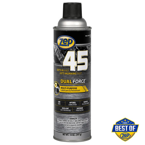 Front view of Go-To Dual Force Multi-Purpose Lubricant And Penetrant Aerosol, 14 Oz Can, low odor formula for industrial use