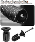 Close-up of aluminum bar plug with road bike handlebar tape with silicone surface and EVA non-slip grip in black.