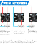Wiring instructions for Red Mushroom Emergency Stop Push Button Switch 1NC 1NO Latching 22mm Mounting Hole 40mm Button Dia 6mm