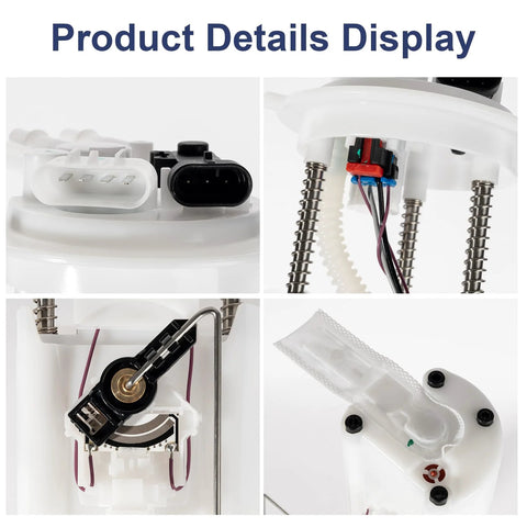 Electric Fuel Pump Module Assembly For 1999 To 2004 Chevy Silverado And GMC Sierra Trucks connectors and components detail