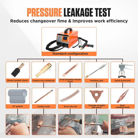 Beast 110V 3500W Spot Welder Dent Puller for Car Body Repair and components diagram