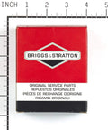 593599 Carburetor OEM Replacement box with Briggs & Stratton logo and multilingual original service parts labels.