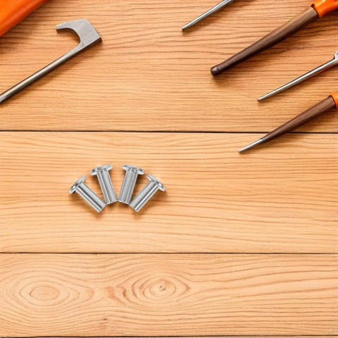 Upgrade Your Deck With These Stainless Steel Cable Railing Protector Sleeves. This 20Pc Kit Fits Perfectly On 3/16 Inch Wire Rope And Includes Wood Post Hardware To Cover Ugly Drill Holes For A Smooth, Professional Look Perfect For Outdoor Spaces And, stainless steel sleeves on wood deck with drill tools