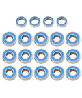 19-piece RC Spare Part Sealed Bearing Kit 19Pcs For Slash 2WD Bandit Rustler One Tenth RC Car Upgrade Replacement Parts