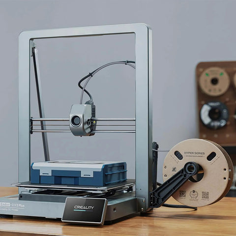 Creality Ender 3 V3 3D printer with PTFE Teflon Tubing 2M 2.5mm ID By 4mm OD low friction direct drive extruder setup