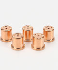 12Pcs Plasma Electrode And Tip Cutter Kit For Trafimet CB50 40 Amp Plasma Torch Replacement Consumables copper tips