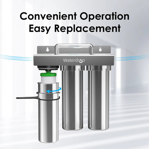 Under Sink PP Water Filter Replacement For Ultra Filtration System TST UF Fits WD TST UF Under Sink Unit Removes Rust Sand