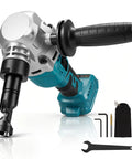 Brushless Cordless Sheet Metal Nibbler For Makita 18V Battery, lightweight power tool with ergonomic handle and rotating blade.