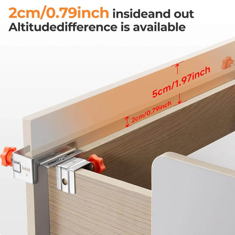 Drawer Front Installation Clamps Adjustable Cabinet Mounting Hardware For Home Kitchens Offices And Living Rooms DIY Friendly Easy Install Secure Drawer Front Alignment To Drawer Boxes With Easy Precise Woodworking Tools used to align kitchen cabinet drawer fronts