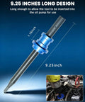 Premium Oil Pump Primer Tool For Gm Chevy Small And Big Block V6 V8 Drill Engaged Engine Break In Adapter showing 9.25 inch length design.