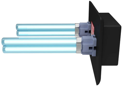 Dual lamp system of Whole House UV-C Air Purifier For HVAC Duct In-Duct Sterilization With Dual Lamps 120V 253.7nm Germ Killer