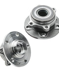 All In One Front And Rear Wheel Bearing Hub Assembly Kit For VW Beetle CC Golf Eos GTI Jetta Passat Tiguan And Audi TT Q3 With ABS Precision Fit 32mm Bearings 4 Bolt Flange ABS Compatible Direct Replacement For A Wide Range Of VW And Audi Models