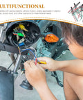 9 Piece High Temperature Hall Effect Sensor Kit For Motors And Electric Vehicles Copper And Plastic Construction Delivers Precise Signal Transmission And Plug And Play Rugged Industrial Performance on motorcycle wiring