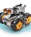 Dope Amphibious RC Car With Water Gun For Land And Water Play Waterproof Submersible Gesture Sensing Stunt Vehicle Remote Control Toy