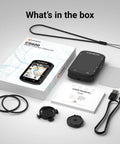 Color Touchscreen GPS Bike Computer CS600 Wireless IPX7 Waterproof Cycling GPS Speedometer with accessories and packaging