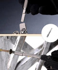 83mm Extended Reach Adapter For Hex Shank Tools Fits Six Point Three Five Millimeter Hex Bits And One Quarter Inch Flat Bits