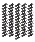 60-Piece Oscillating Saw Blade Set For Wood And Plastic Cutting, Multitool Compatible, arranged in a grid pattern