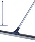 Built Like A Tank 30 Inch Silicone Floor Squeegee With Rust Resistant Stainless Aluminum Pole for efficient water cleanup.