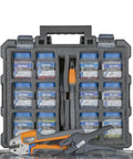775 Piece Terminal And Disconnect Kit With Crimping And Wire Stripping Tool In Durable Carry Case Includes 12 Types Nylon-Insulated Connectors