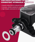 Close-up of Hydraulic Brake Master Cylinder Lever For Honda ATV Foreman Rincon Rancher TRX Models showing piston and finish
