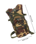 Go To Lightweight Hiking Backpack For Women, Oxford Cloth Daypack In Jungle Camo with dimensions 16.5x8.25 inches