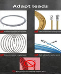 Wall Wiring Machine For Easy Cable Threading And Hidden Pipe Runs Automatic Wire Puller Tool showing various wire leads