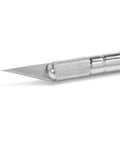 X-ACTO #2 precision knife with knurled silver metal handle and safety cap