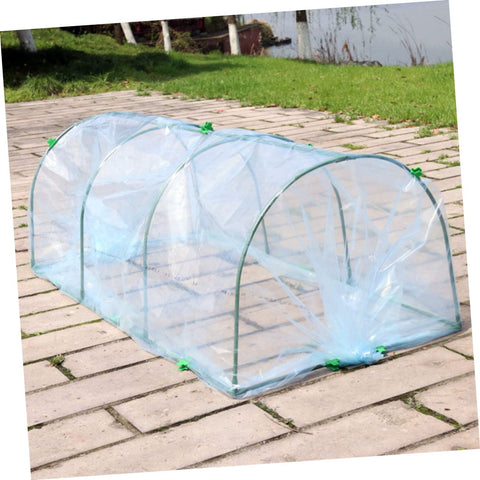 Greenhouse Support Bracket And Heat Preservation Cover For Outdoor Garden Plants Netting Easy No Fuss Install Durable Plastic Construction Great For Cold Weather Growth