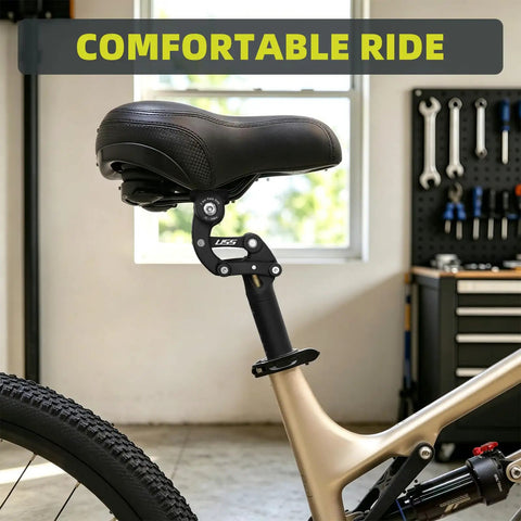Smooth Ride Suspension Seatpost With Seven Diameter Options for Comfortable Bicycle Ride