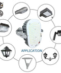 120W LED Retrofit Kit Replaces 700W MH HPS, 14400 Lumens, 5000K Cool White, 100-277V, DLC ETL Listed, application illustration
