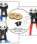 Top Shelf Replacement Cutting Wheel For Tile Cutters And Glass Nippers Built Tough High Strength Tungsten Carbide Scoring Blades Easy Swap Kit With Hardware And Hex Wrench with SPEEDWOX glass tile nippers and tungsten carbide wheels.