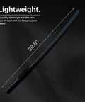 30.5 inch black saya for 39 Inch Polypropylene Martial Arts Training Sword With Black Saya Scabbard, Durable Lightweight Practice Blade