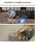 Durable 8-Piece Steel Welding Clamps To Align Car Truck Door Skin Panels With Rustproof Locks For Cracks And Bodywork Fixes That Rock in use for welding.